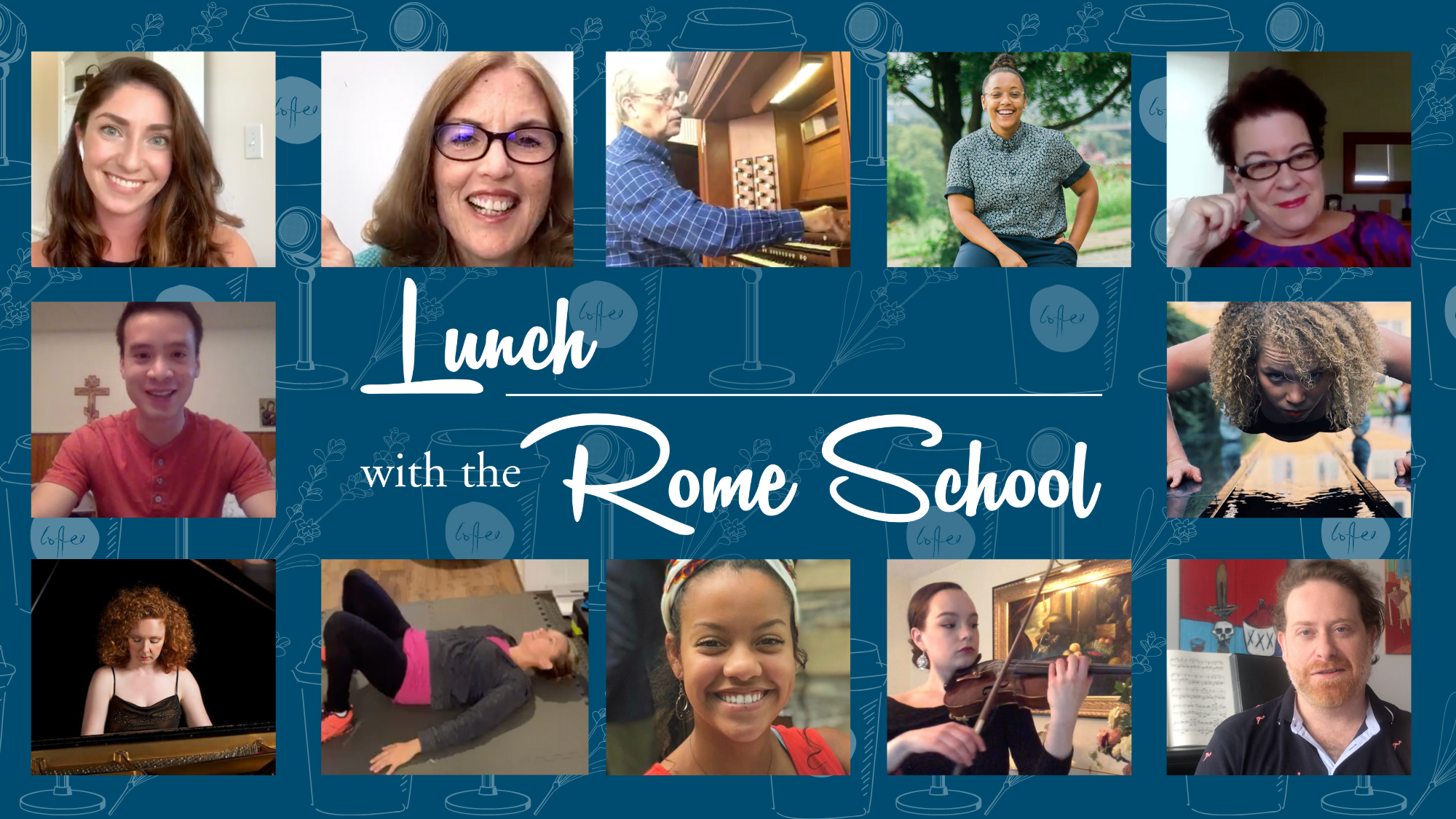 Banner for Lunch with the Rome School