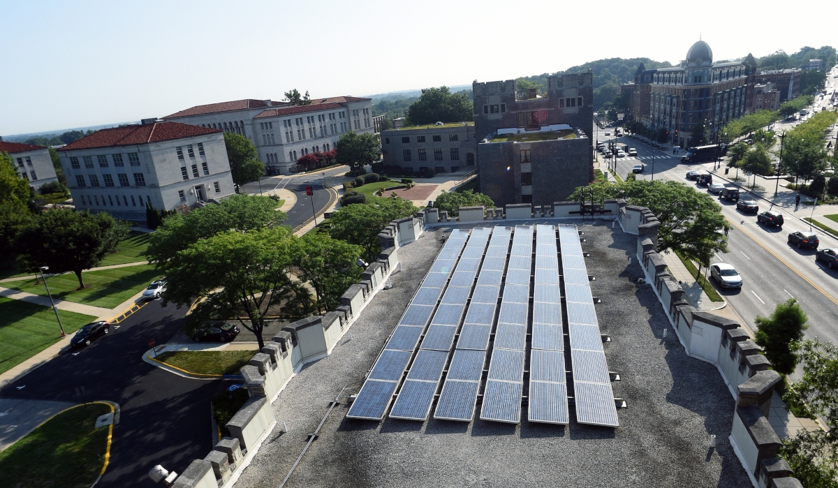 Solar Panels on Campus