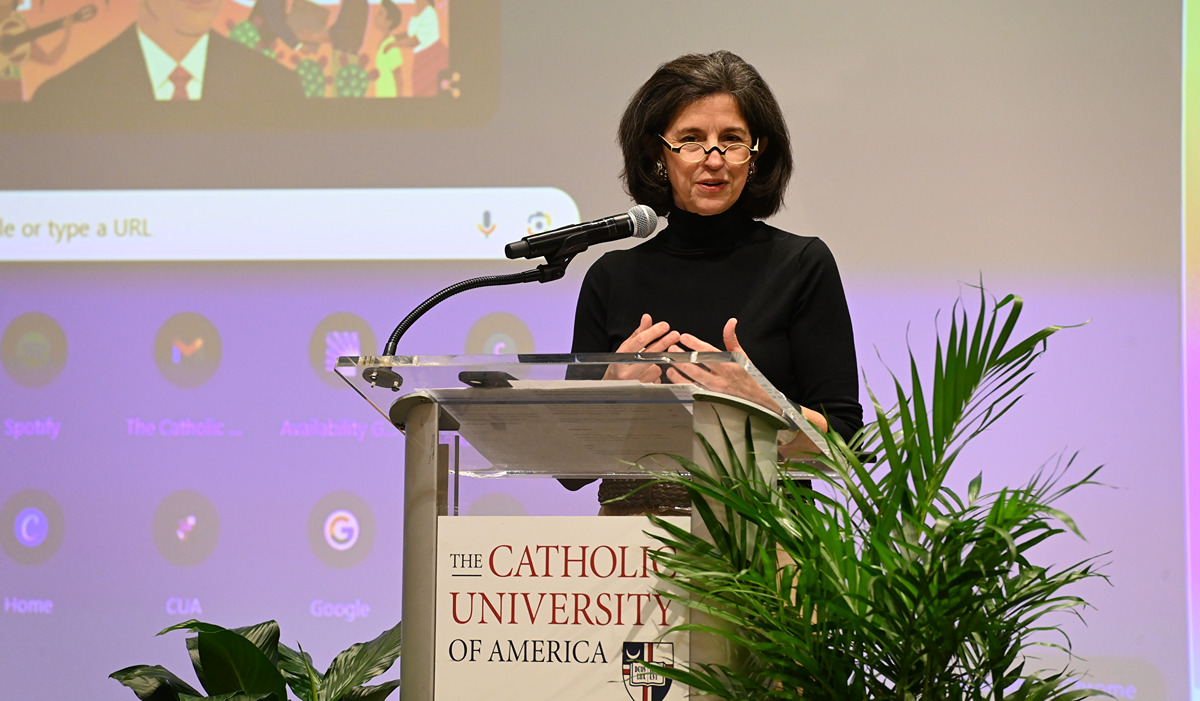 Catholic Legal Scholar Helen Alvaré Honored Guest at Next Presidential Speaker Series
