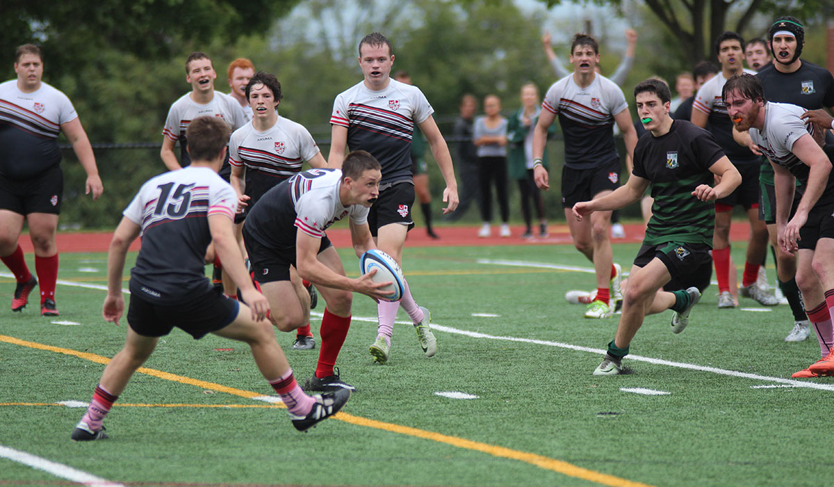 Men's rugby game