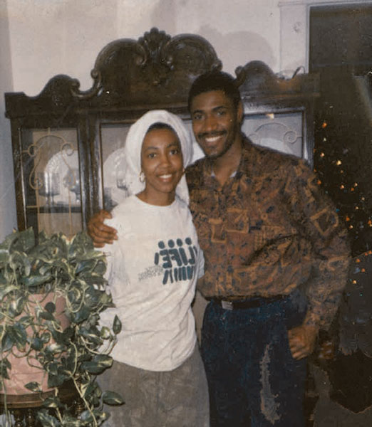 Kenny Baldwin and mother