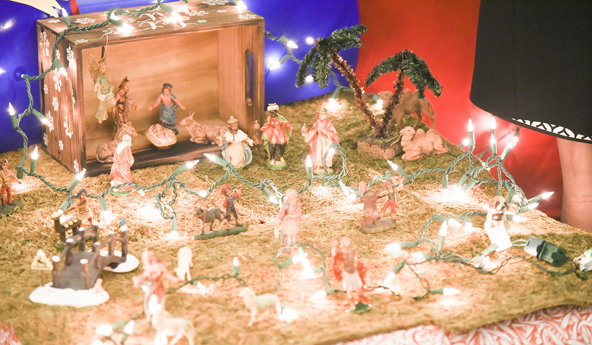 nativity scene diorama