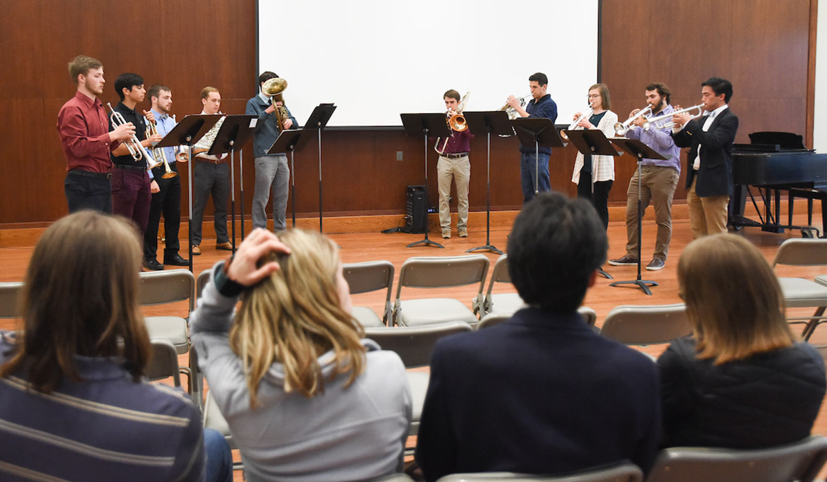 Student Musicians performing