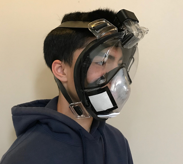 Prototype of medical mask 