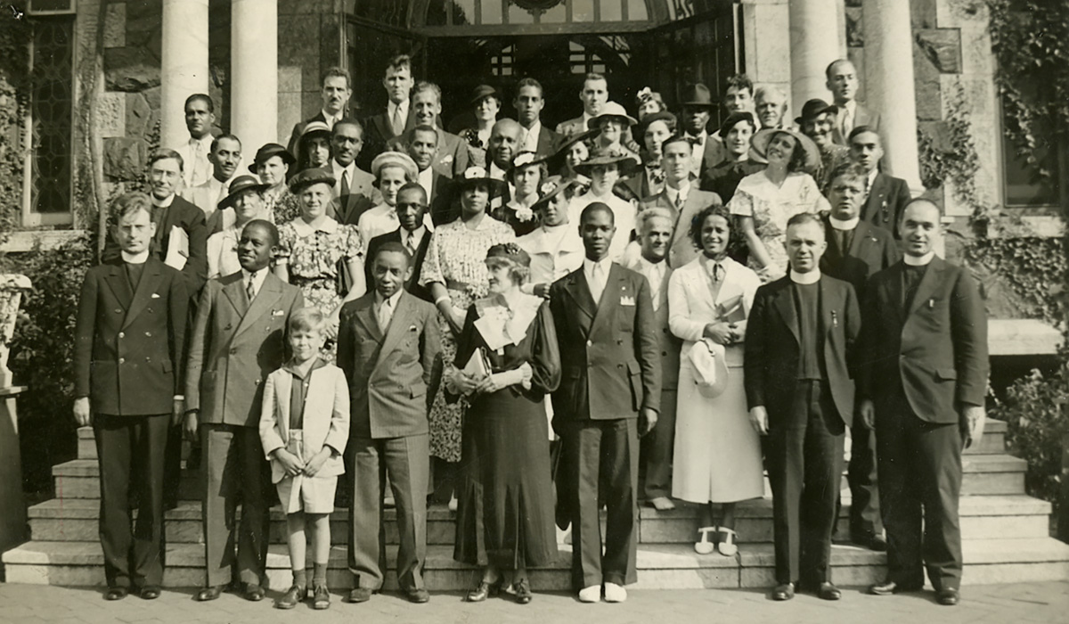 Catholic Interracial Council Second Conference, held at Fordham University, August 1936, from The Catholic University Archives