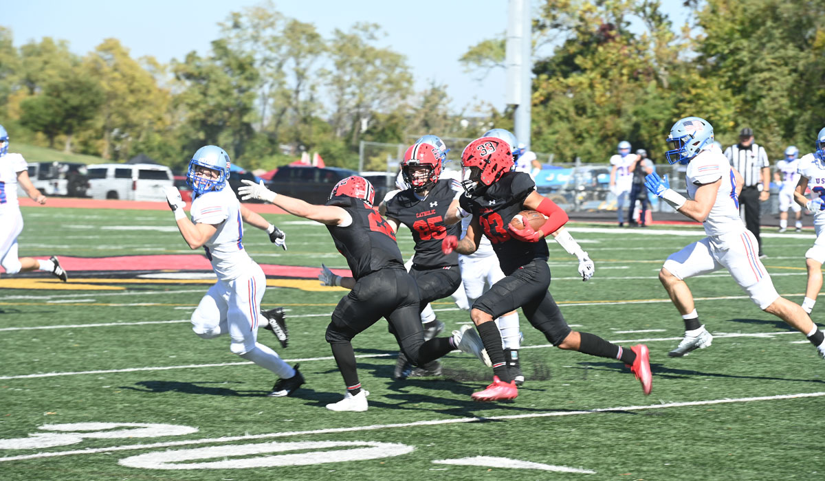 CatholicU Cardinals take on the Merchant Marine Academy for the Homecoming game