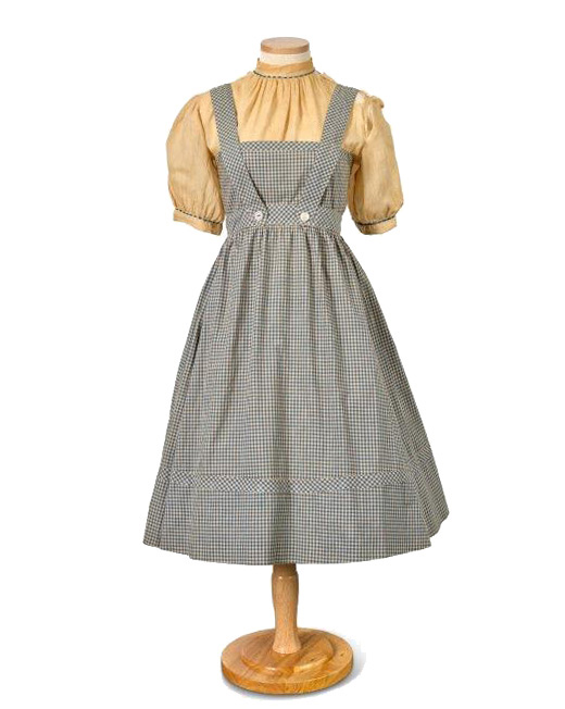 Dorothy dress on display stand