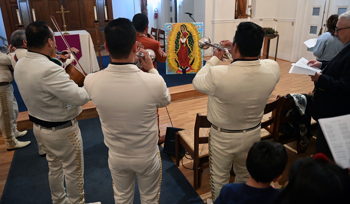 New Our Lady of Guadalupe tradition brings diverse campus community together