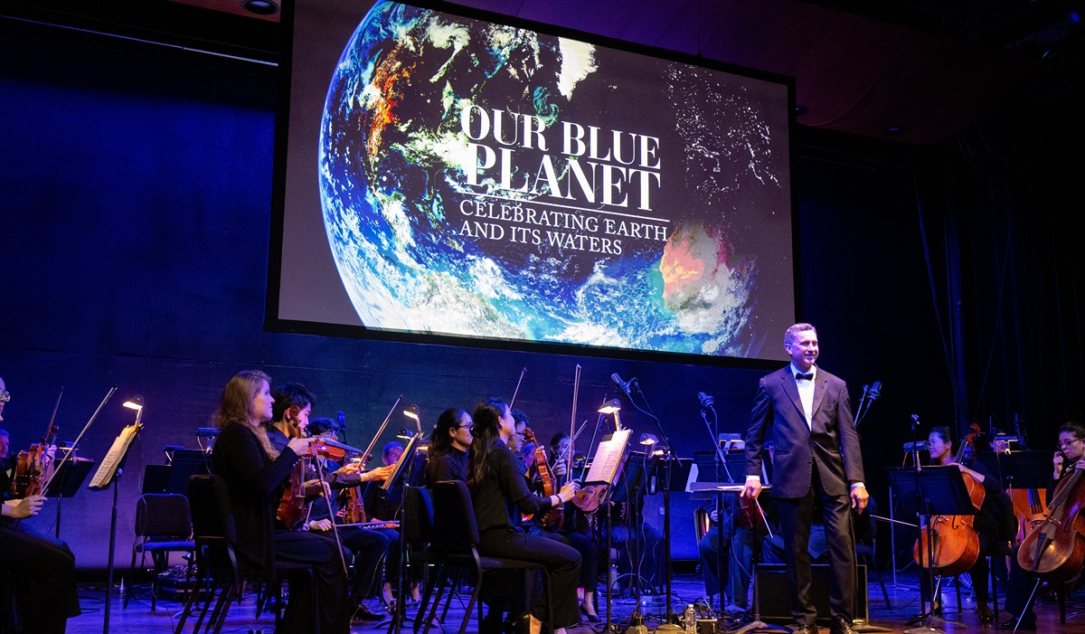Symphony Orchestra Performs at Kennedy Center for Climate Conscious Concert