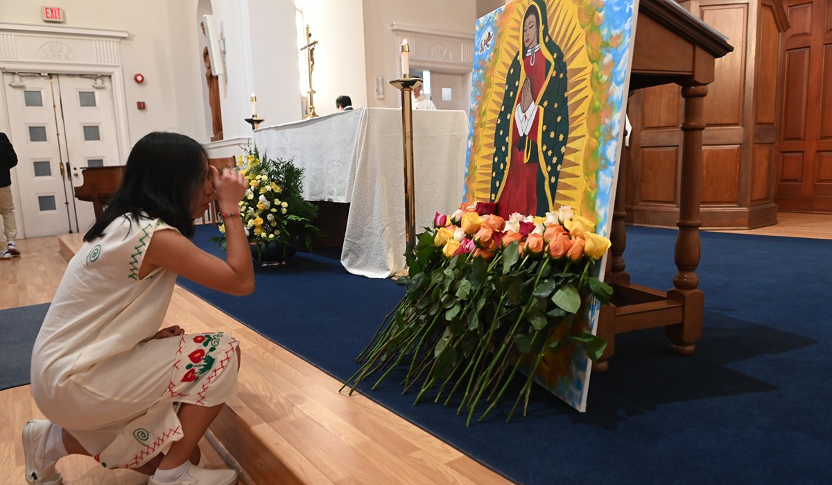 Campus Community Celebrates Our Lady of Guadalupe in Annual Tradition
