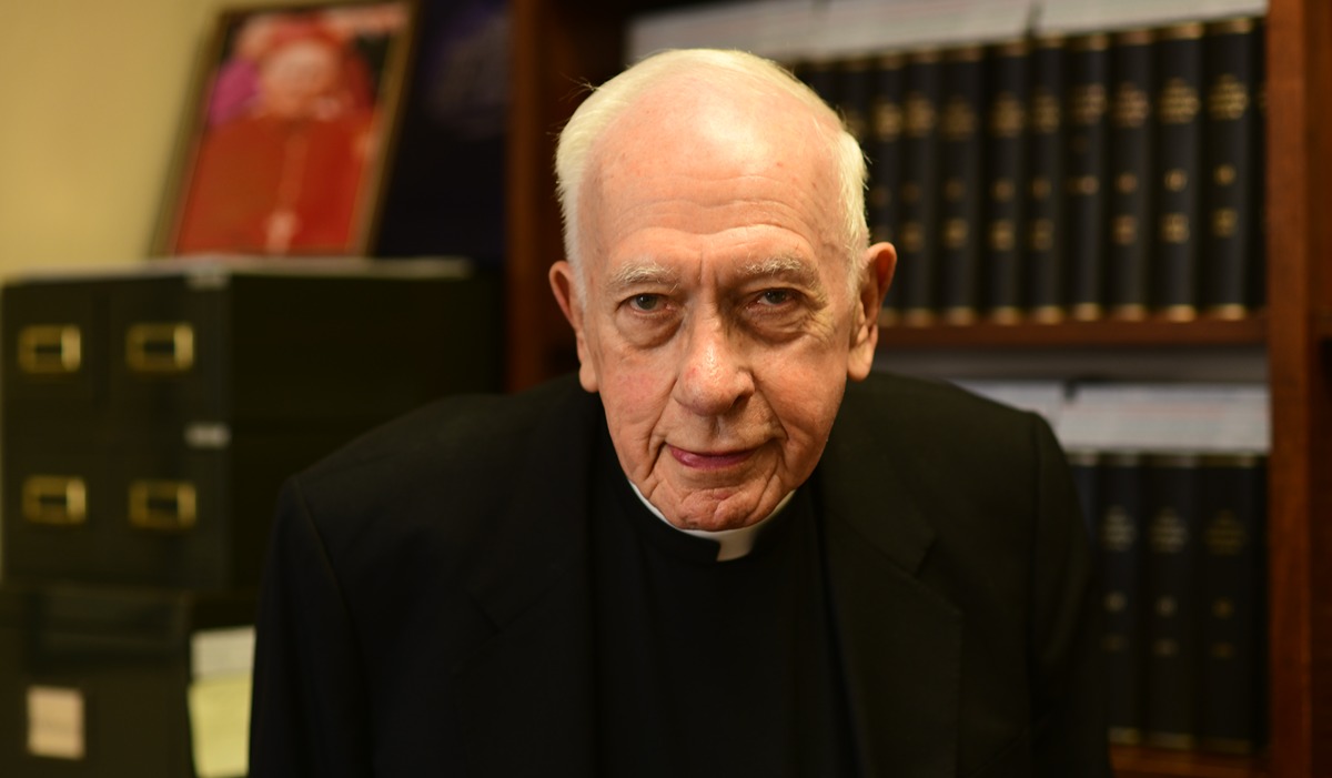 Monsignor Robert Trisco Shaped Study of Church History