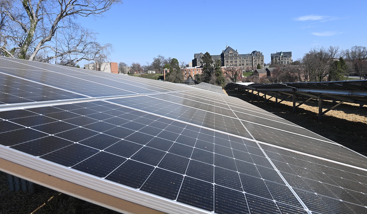 University Honored for Solar, Sustainability Innovations by City