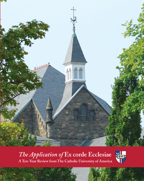 Cover of booklet featuring Caldwell Hall