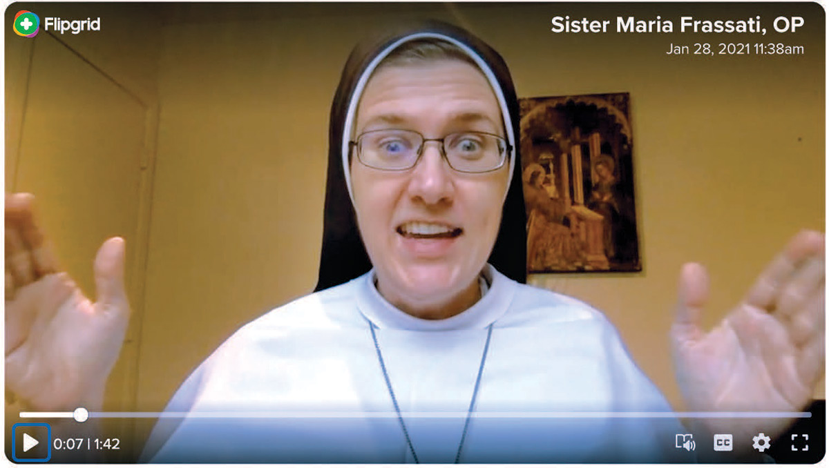 Sister Maria Frassati Jakupcak, O.P., Ph.D. 2020