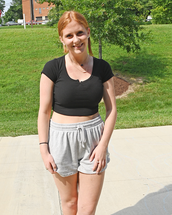 Headshot of Bridget Freind at move in day