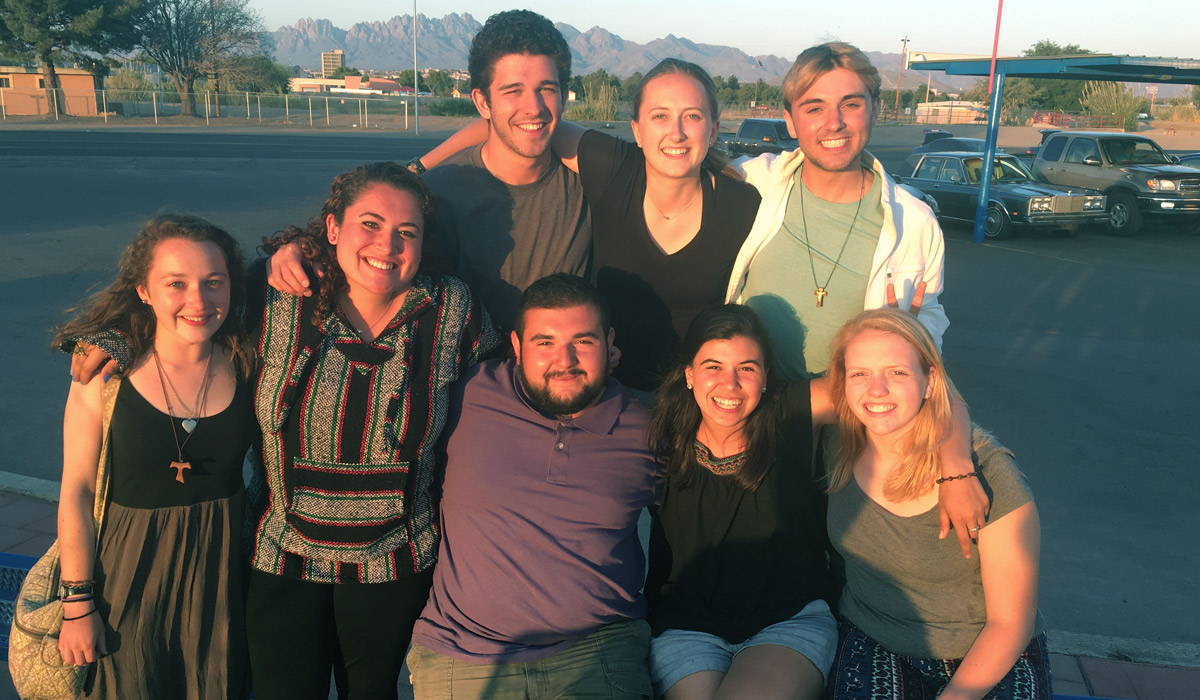 Catholic University students recently spent two weeks traveling along the Mexican border to learn about the realities of immigration.