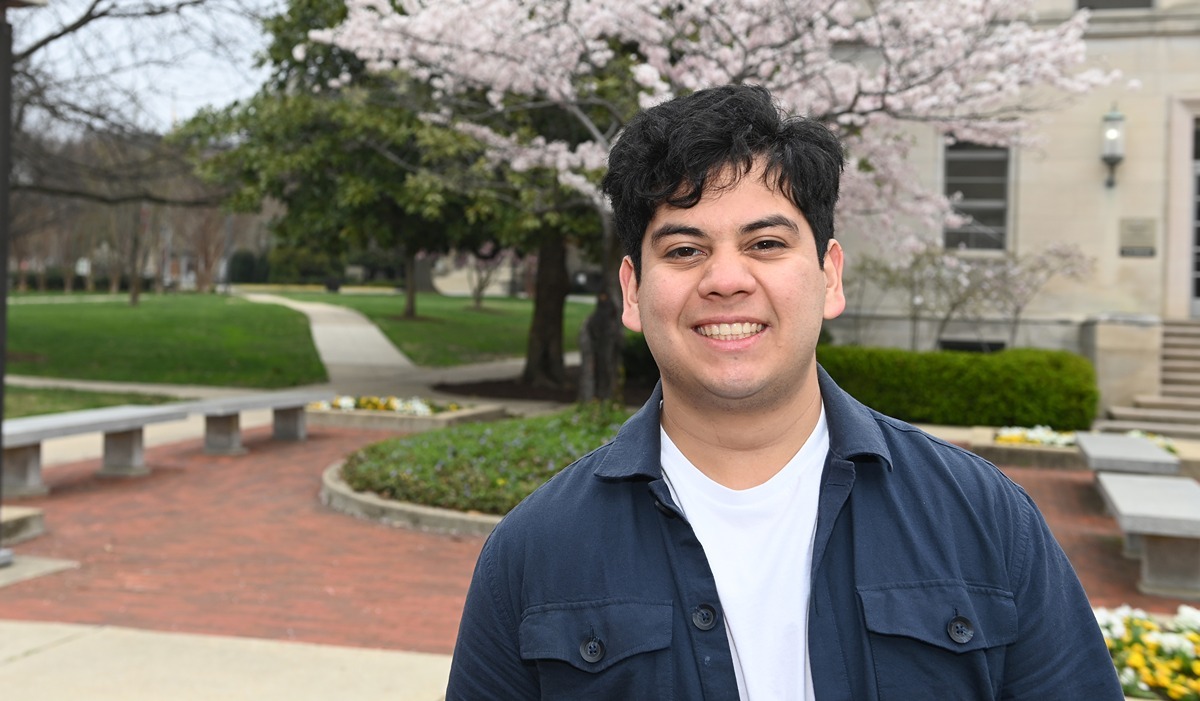 Senior Sergio Arreaga knows how to use the many resources offered at Catholic University, from researching with the library collections to being a leader in esports and Ultimate.