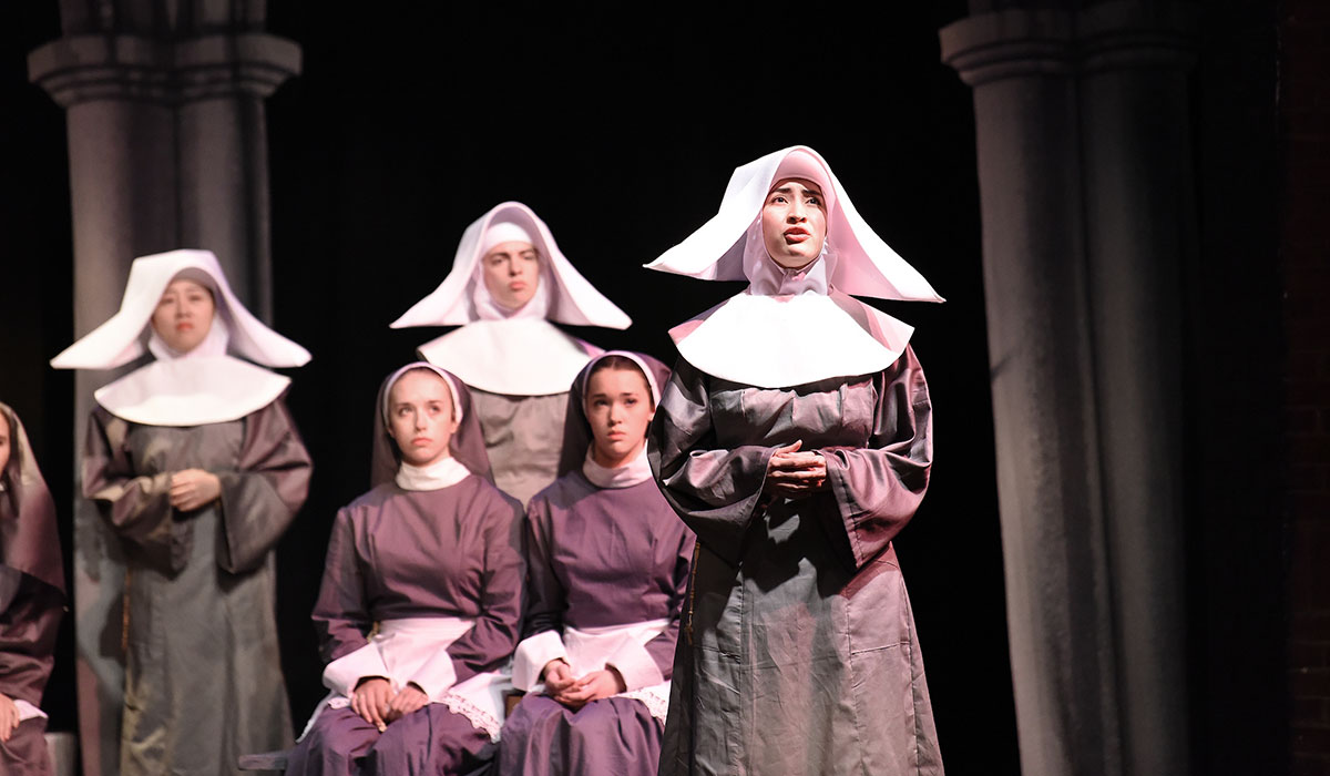 Students perform sister angelica musical