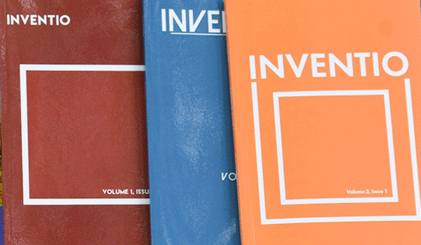 Inventio journal covers