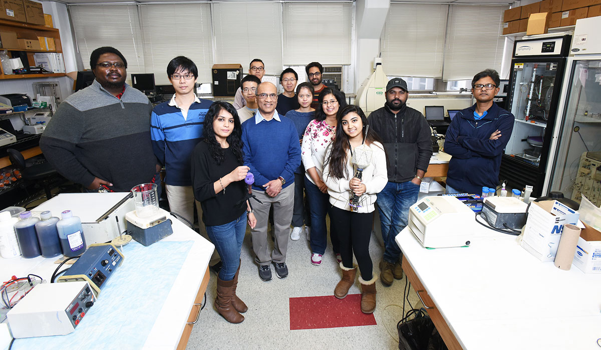 Venigalla Rao and his research team