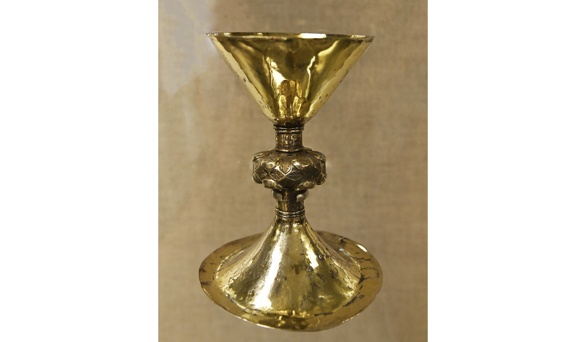 The 15th century gold chalice